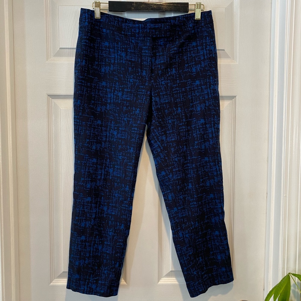 Anne Klein Blue & Black Pants